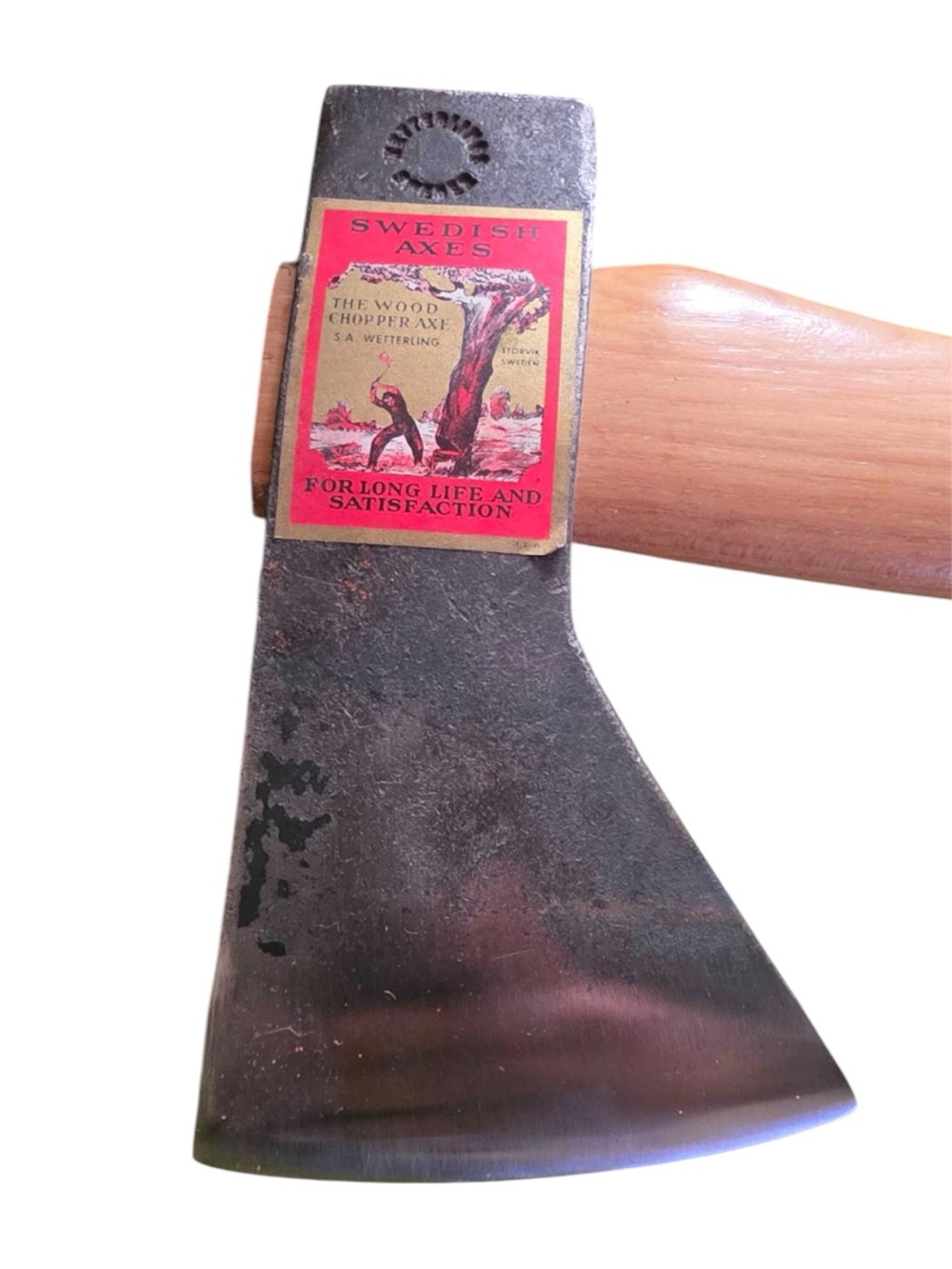 RARE Hudson's Bay Company x Wetterlings Axe Hand-Forged Steel Collector’s Piece - Picture 5 of 10